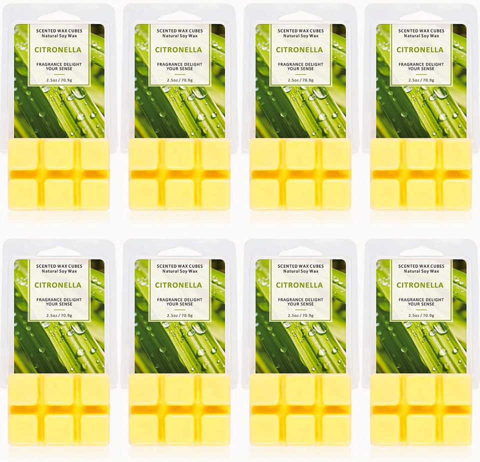 Set de 48 cuburi de ceara parfumata SCENTORINI, citronella