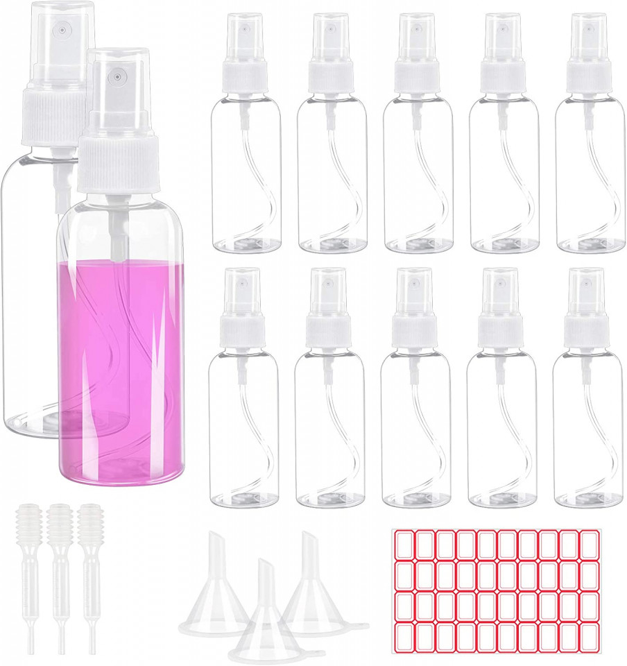 Set de 8 sticlute pentru parfum LANMOK, plastic, 3,5 x 12 cm chilipirul-zilei imagine noua