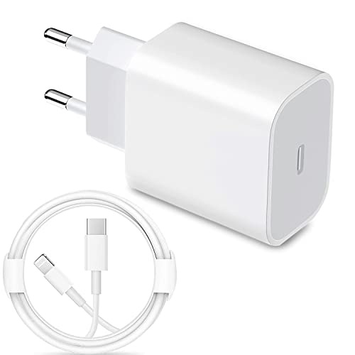 Set incarcator cu cablu USB C Swadaws, plastic/PVC/metal, alb, 20W