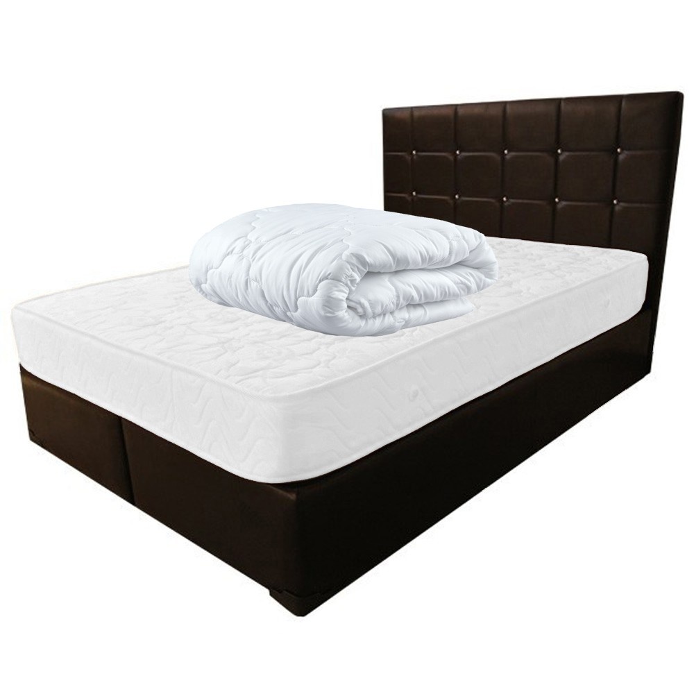 Set Saltea lux ortopedic DAFIN plus Pilota microfibra iarna 180x200, 140x200x22
