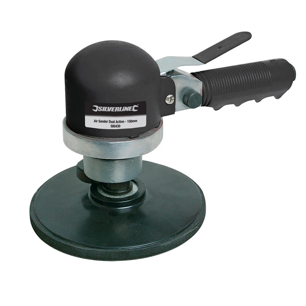 Slefuitor orbital pneumatic Silverline, 150 mm