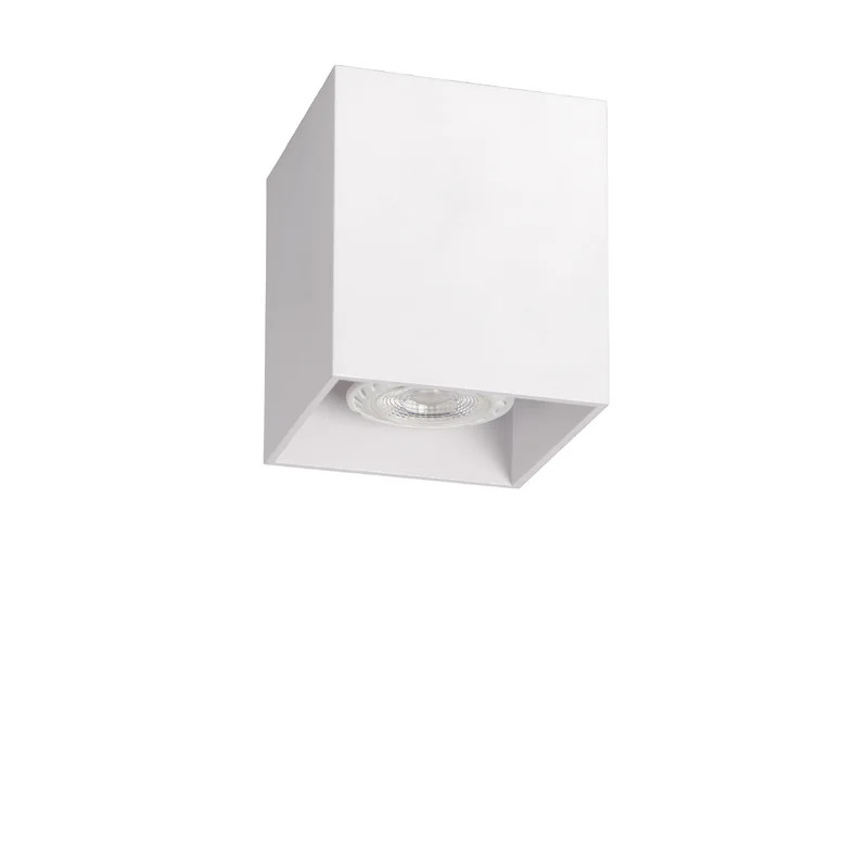 Spot Bodi, aluminiu, alb, 9,5 x 8,2 x 8,2 cm