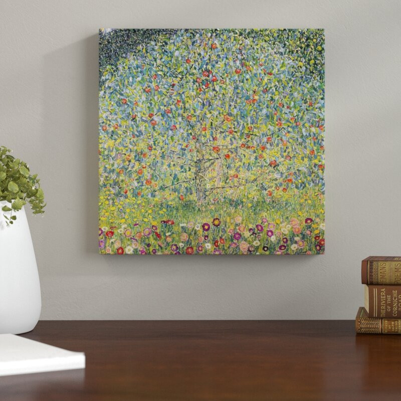 Tablou „Apple Tree”, multicolor, 70 x 70 cm chilipirul-zilei.ro imagine noua modernbrush.ro