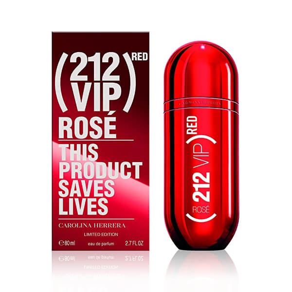 Apa de Parfum Carolina Herrera, 212 VIP Rose Red, Femei, 80 ml