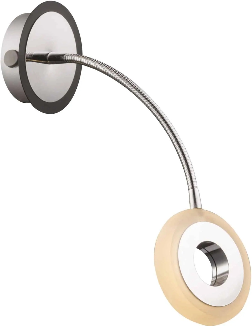 Aplica LED Candellux Arm, 5W, 3000K, crom-opal