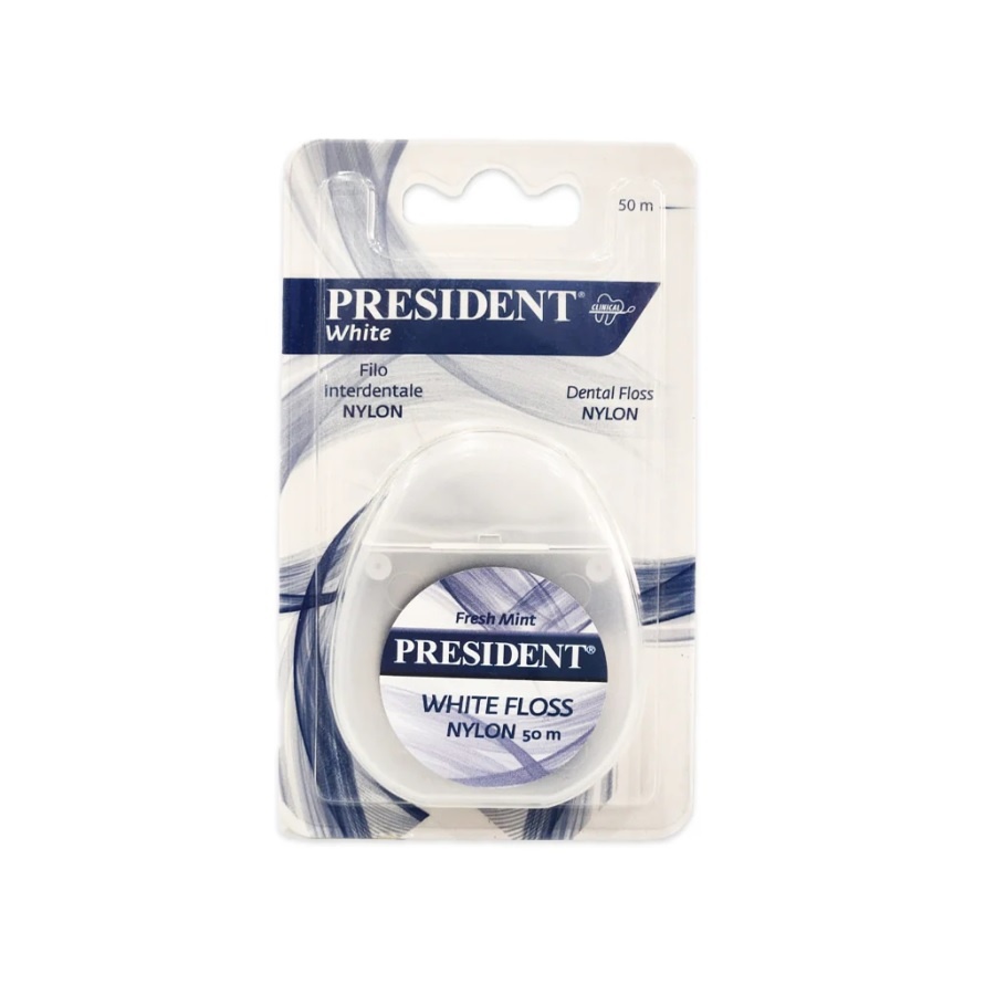 Ata dentara President White pentru albire, Nylon 50 m
