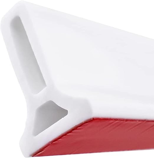 Bara dus ,100 cm L x 2 cm L x 1.2 cm H, alb, plastic