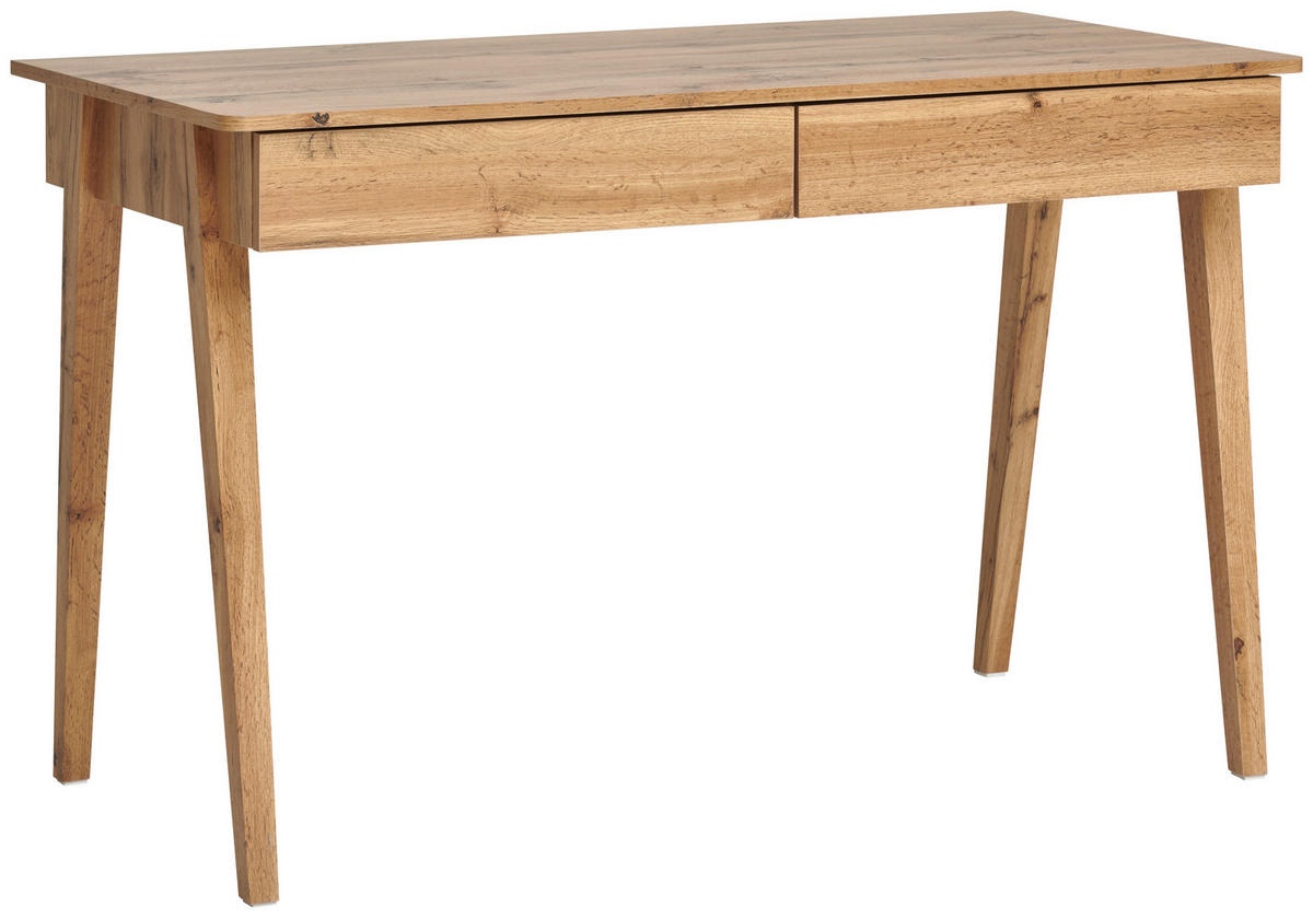 Birou MID din Stejar Wotan, 120/60/76 cm