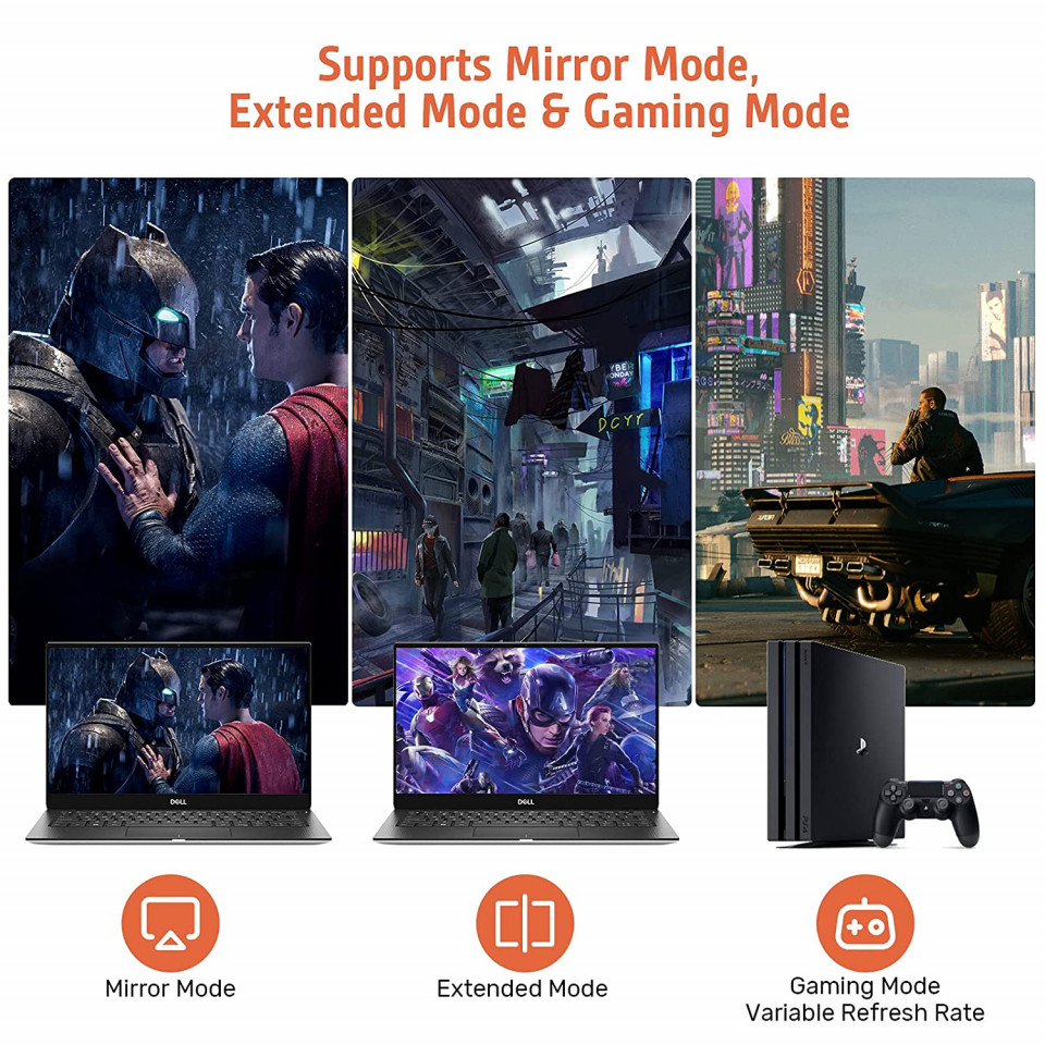 Poze Cablu HDMI Alxum, 8K, negru/gri, 2 m