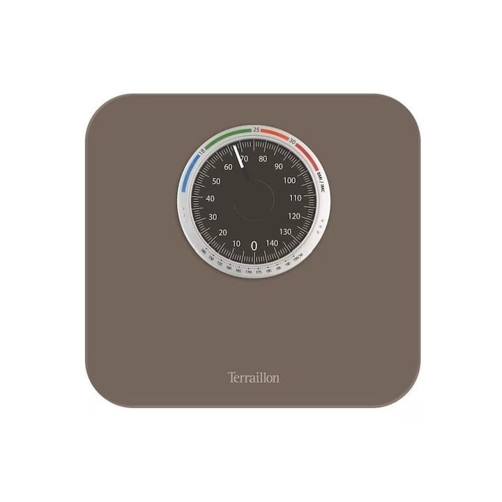 Cantar corporal Nautic Up Taupe, 150 kg, Terraillon, Resigilat, Grad A