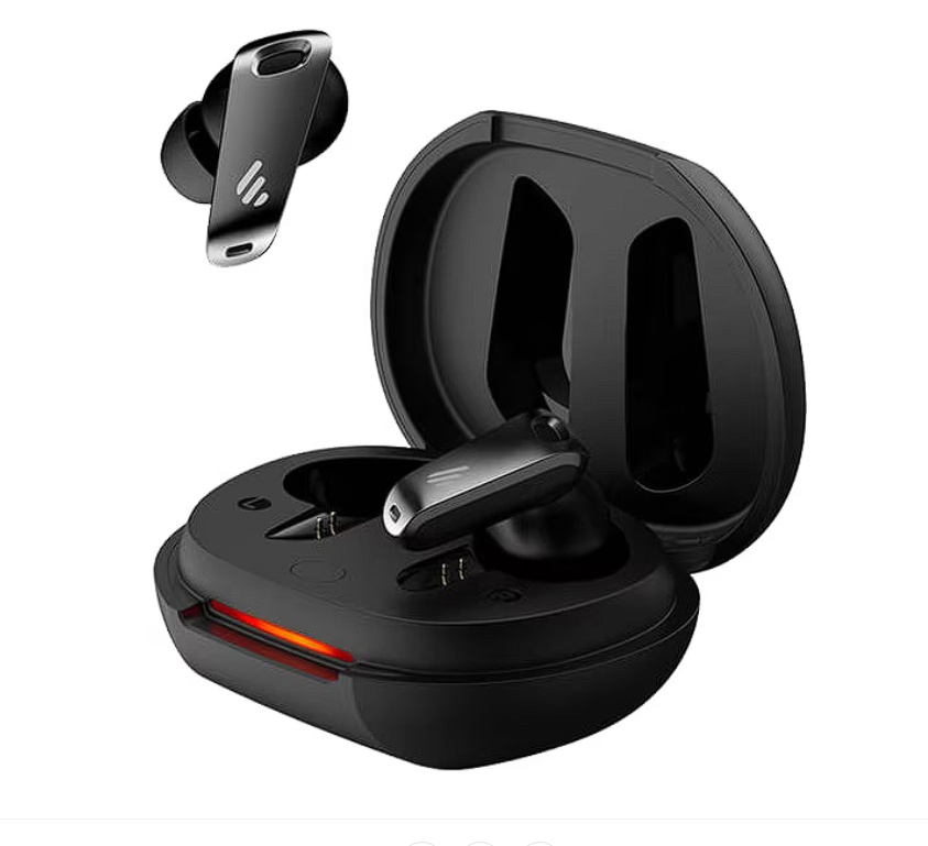 Casti wireless In-Ear Edifier NEOBUDS-PRO-BK, TWS, Bluetooth 5.0, Black, Resigilat, Grad A