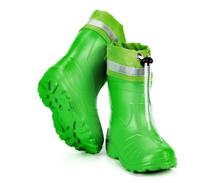 Cizme copii Kolmax super usoare EVA liner detasabil marime 23 Verde