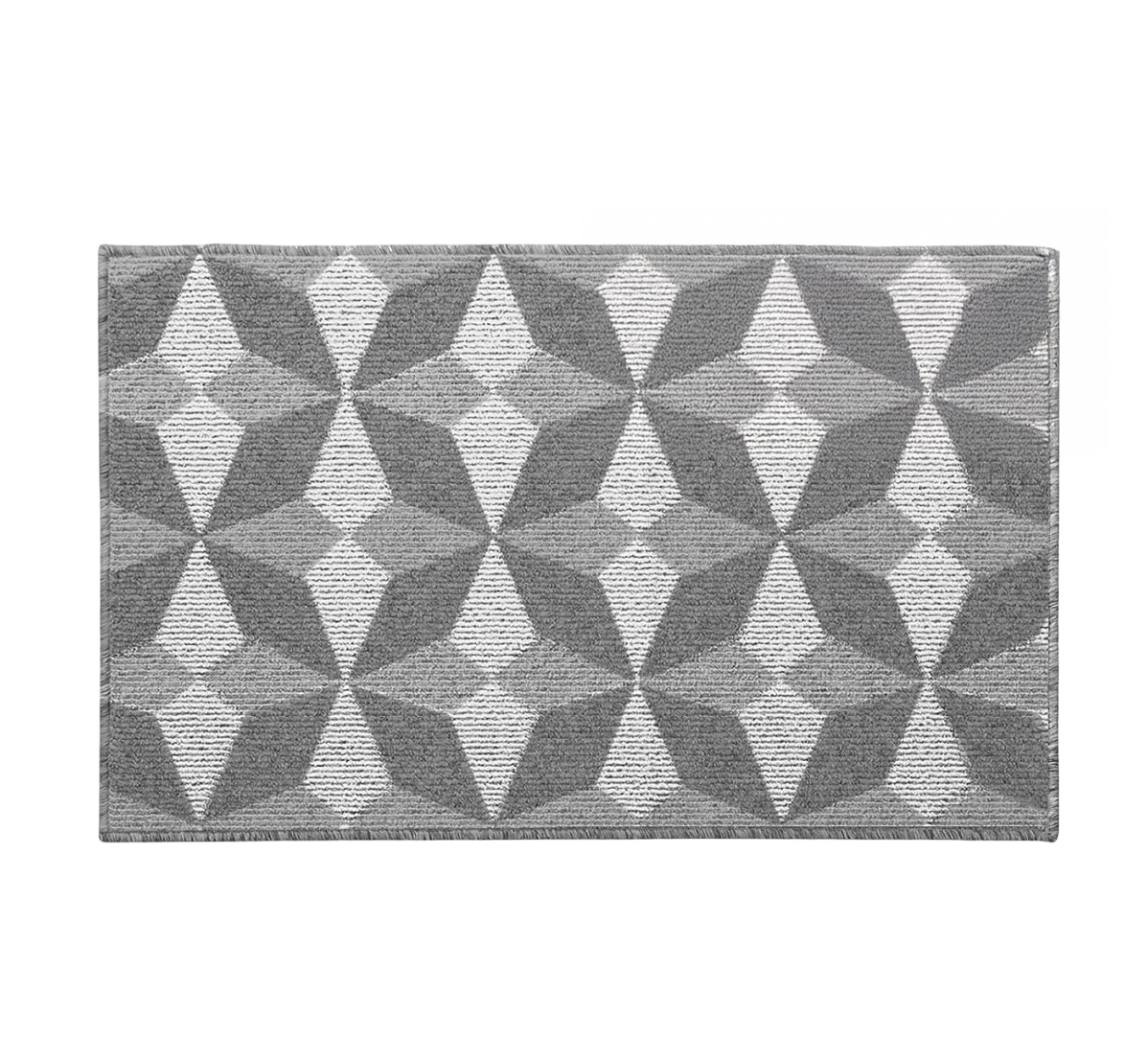 Covoras de intrare Dexi, polipropilena, gri, 60 x 90 cm