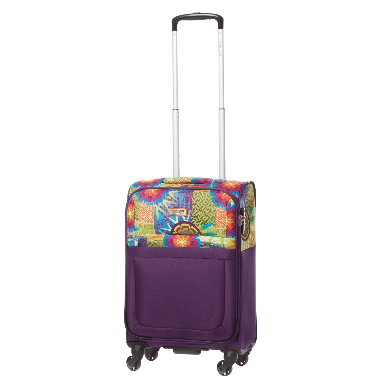 Ella Icon - Troler Rio Mic - Textil Mov - 55X36X21 Cm