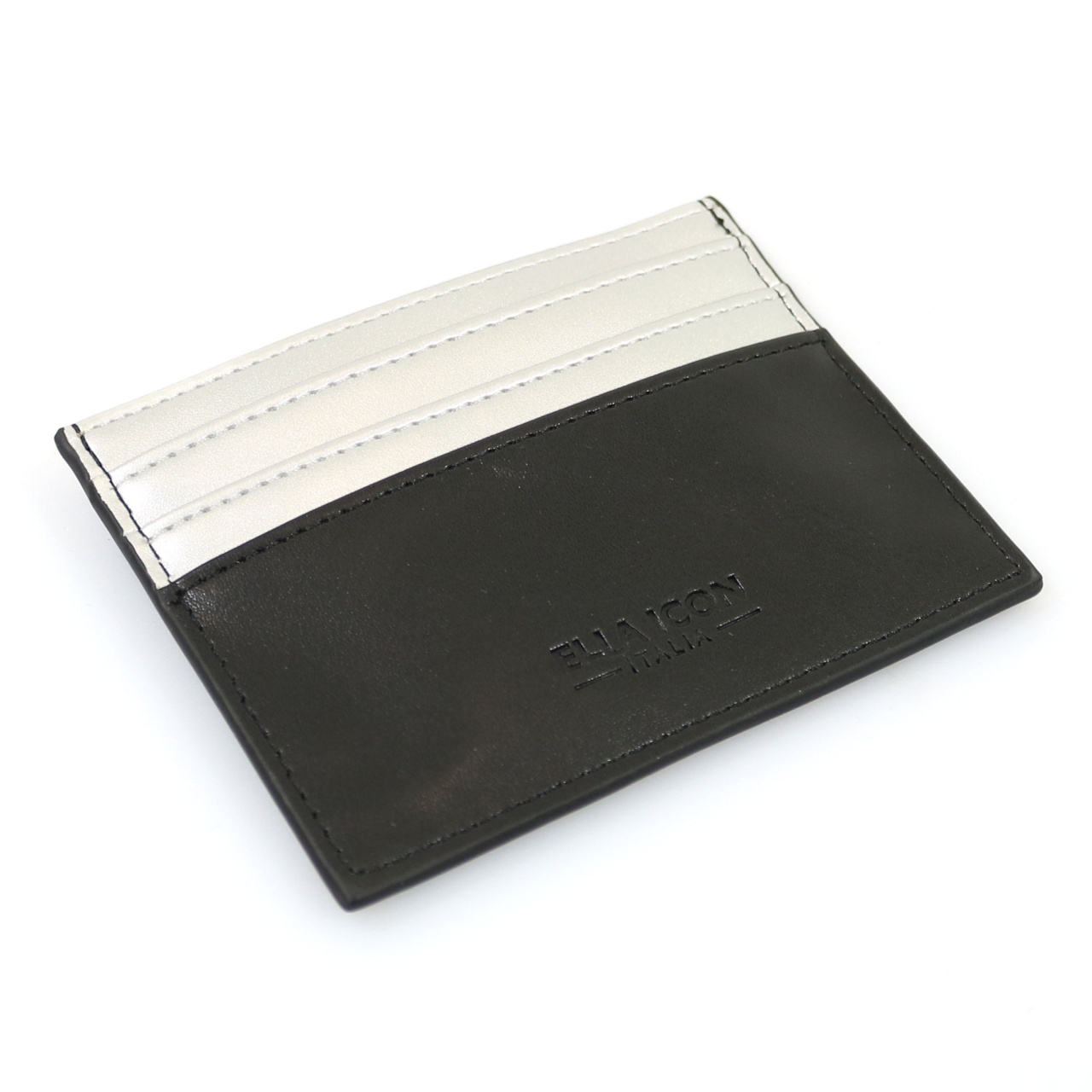 Etui pentru carduri Duo, Ella Icon, Negru, 10.5x8cm