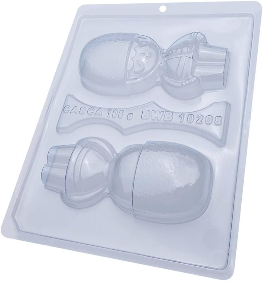Forma pentru ciocolata BWB 10208, silicon/plastic, transparent, 18,5 x 24 cm