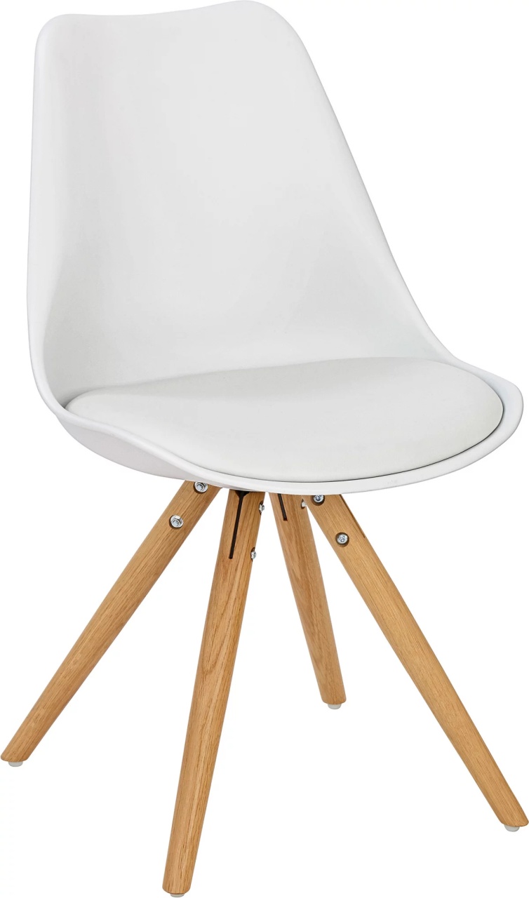 Fotoliu pentru copii din material textil/lemn, alb, 39/57/40 cm