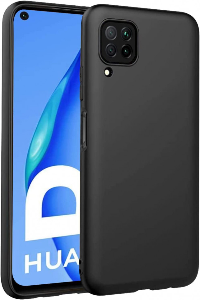 Husa de protectie telefon Eiselen, TPU, negru, compatibil cu Huawei P40 Lite 6,4 inch 64 imagine noua
