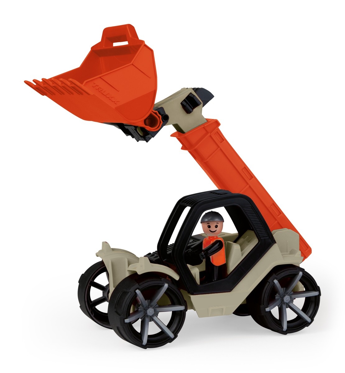 Incarcator telescopic Lena Truxx, din plastic, cabina rabatabila
