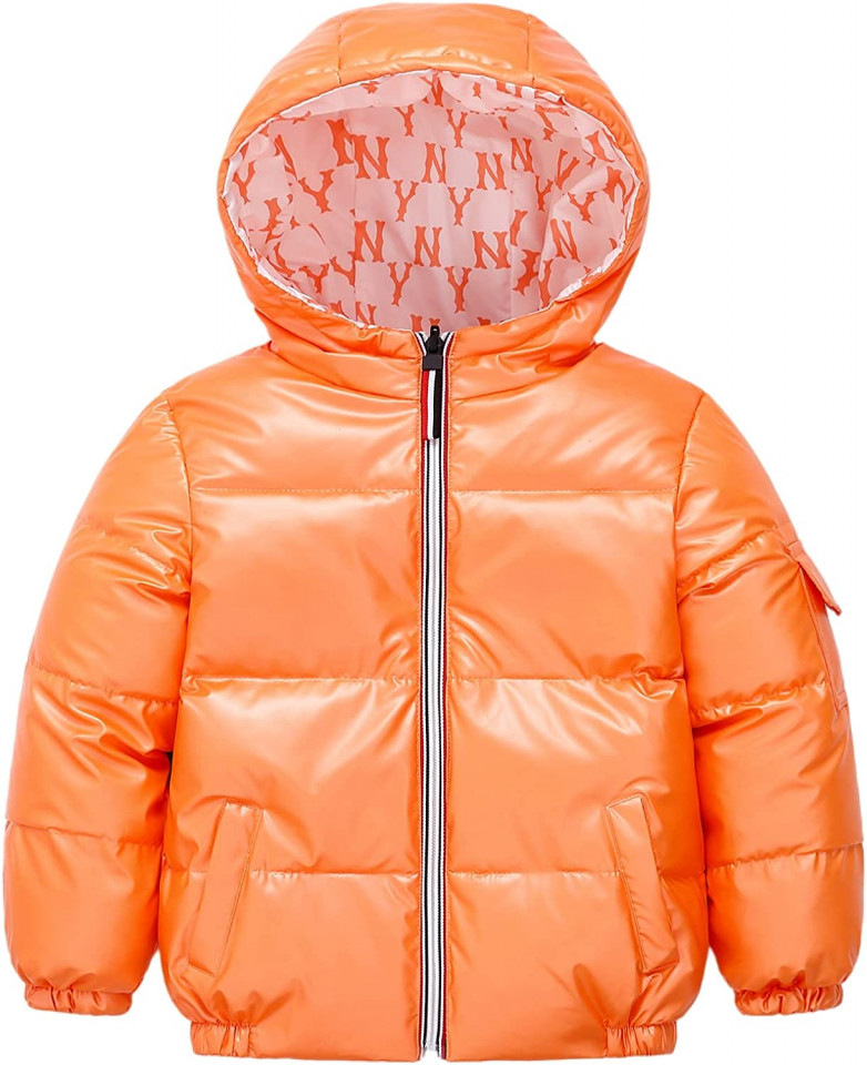 Jacheta pentru copii Balipig, poliester, portocaliu, 3-4 ani