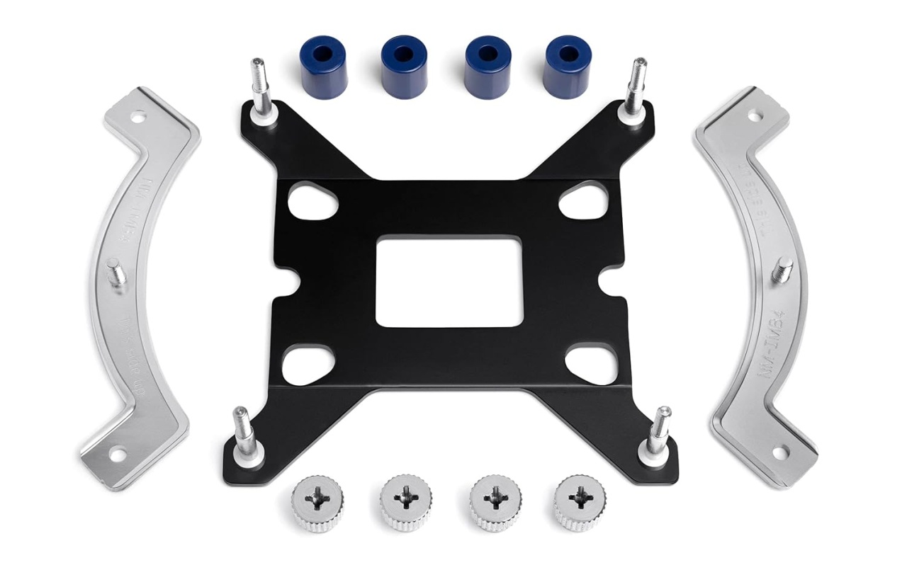 Kit de montare pentru coolere CPU Noctua, metal, argintiu/negru