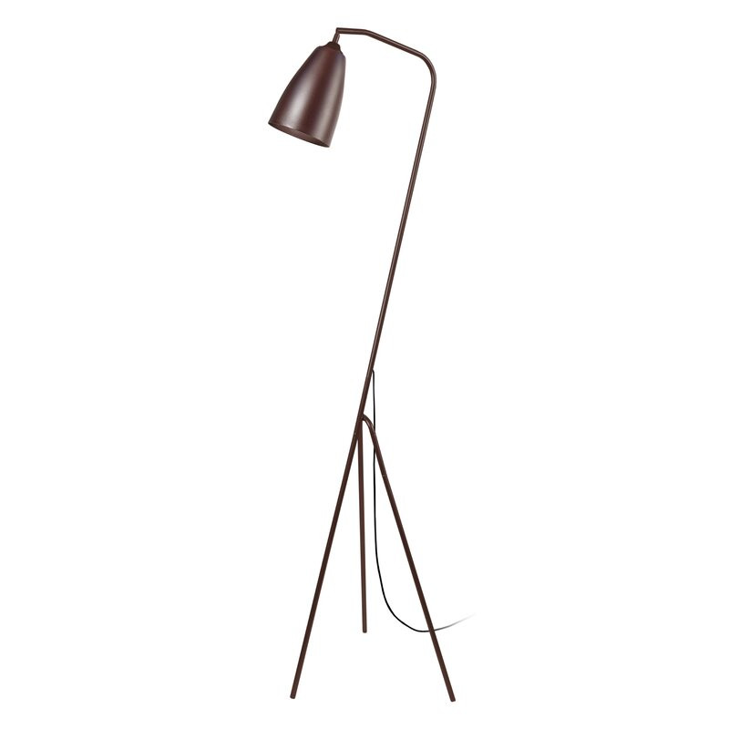 Lampadar Linda din metal, maro, 155cm H Pret Redus chilipirul-zilei pret redus imagine 2022
