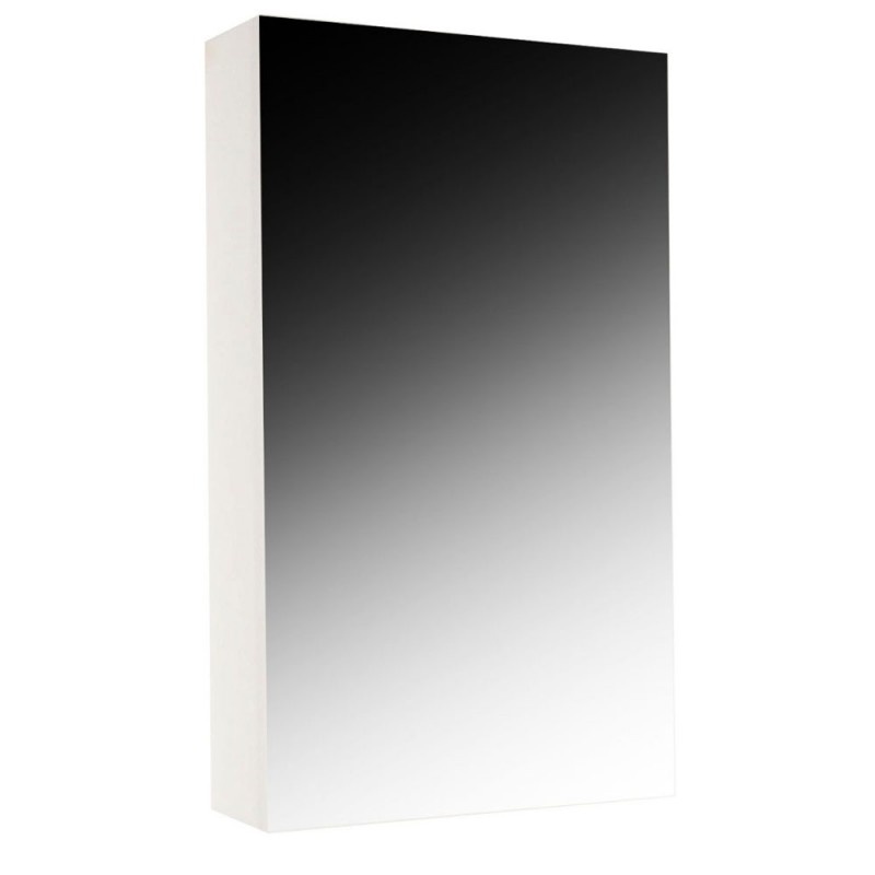 Oglinda baie cu dulap 50x14x68 cm, alba