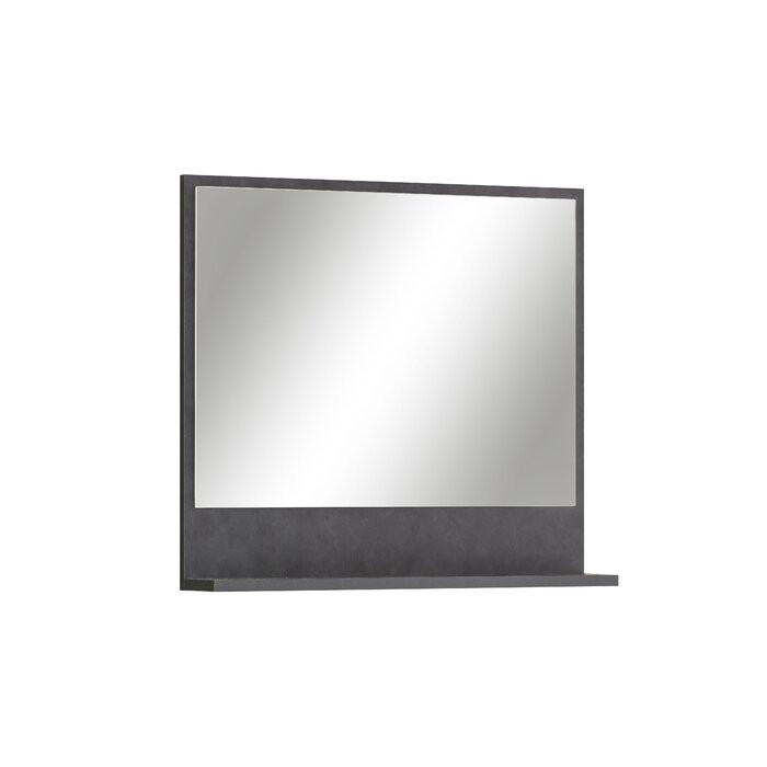 Oglinda de baie Belisma, gri, 60 x 54 x 11 cm de la chilipirul-zilei imagine noua