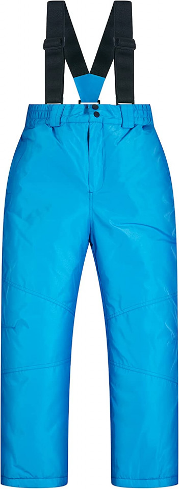 Pantaloni de schi pentru copii Balipig, poliester/poliacid/bumbac, albastru, 145 cm 145