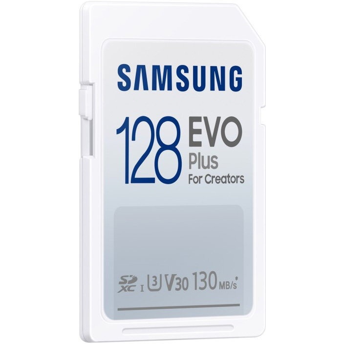 RESIGILAT Card Samsung EVO Plus for Creators R130 SDXC 128GB UHS-I U3 Clasa 10
