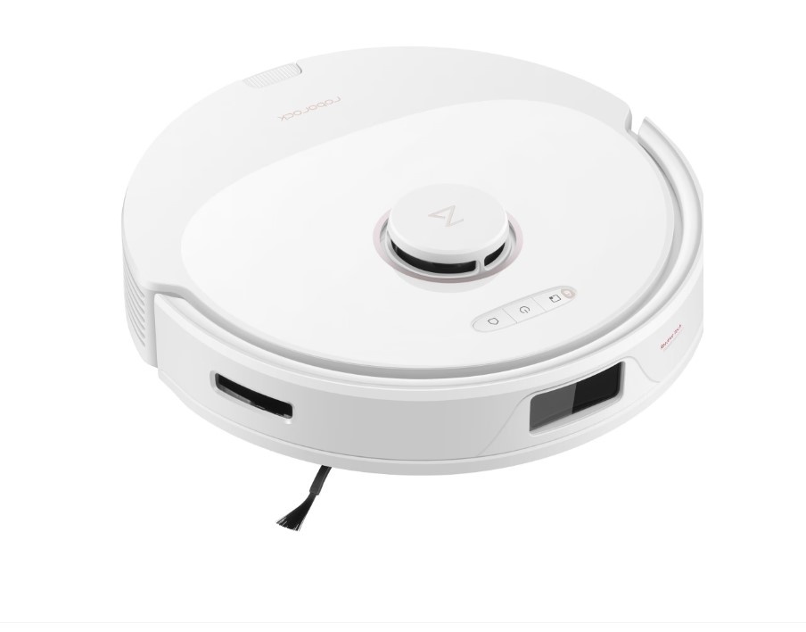 Robot de aspirare Roborock Q8 Max Q8M02-00, aspirator&amp;mop, 59W, LiDAR, 5500 Pa, autonomie 240 min, mapare 3D, 5200 mAh, recipient praf 470 ml, alb,