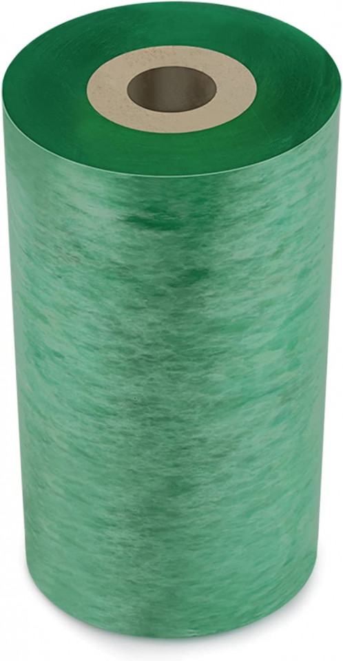 Rola de banda auto-adeziva pentru gradina Venga amigos, verde transparent, 200 m x 10 cm