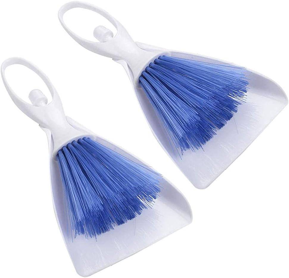 Set de 2 maturi cu faras NALCY, plastic, albastru/alb, 22 x 9 cm / 18 x 3 cm
