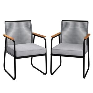 Set de 2 scaune de gradina Bessagi Garden Sada 57/82/64 cm