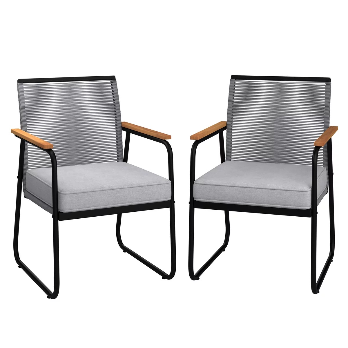 Set de 2 scaune de gradina Bessagi Garden Sada 57/82/64 cm