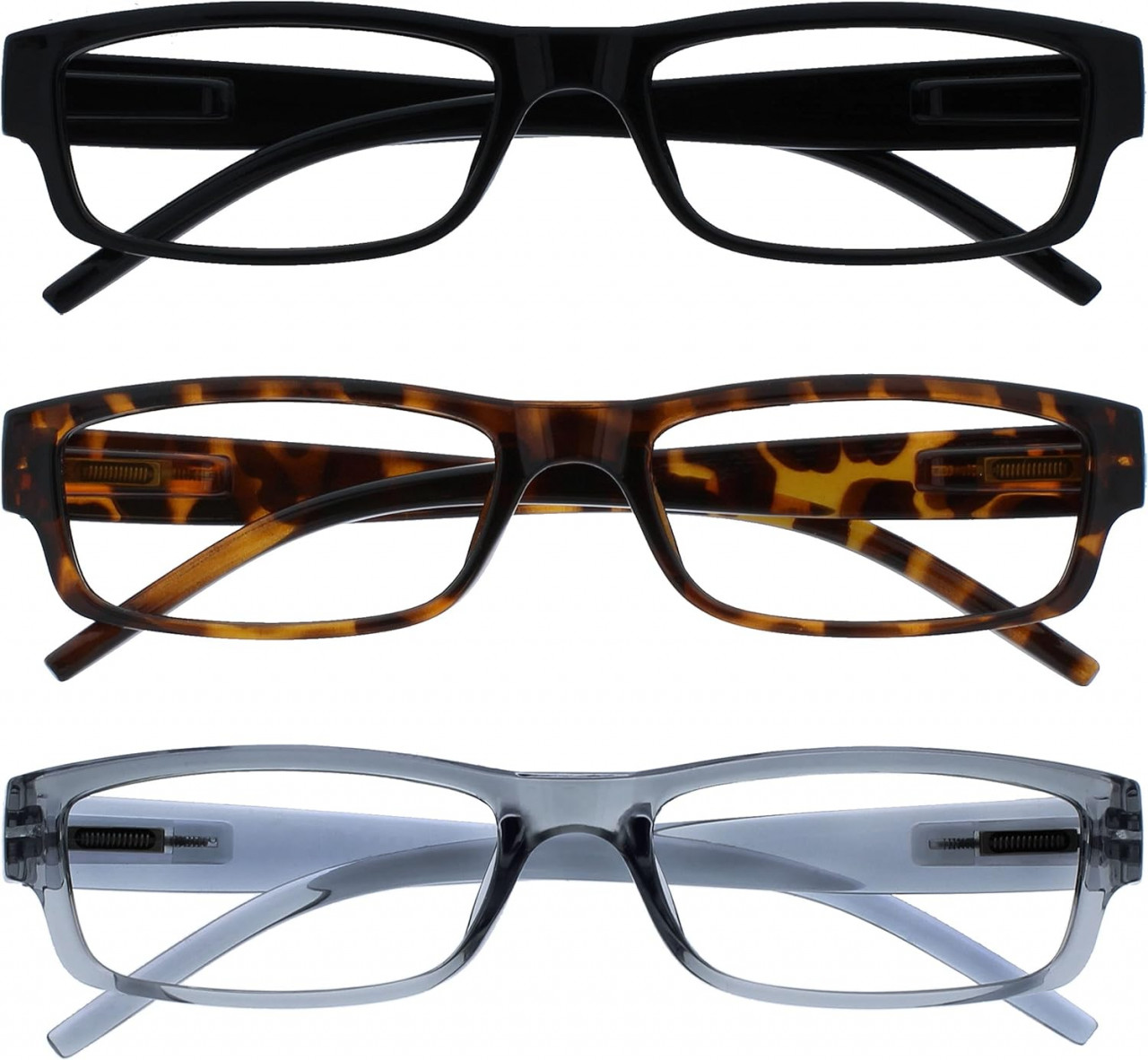 Set de 3 perechi de ochelari de vedere Opulize, multicolor, marimea +1.5