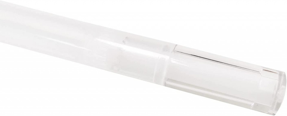 Set de 3 stilouri cu perie pentru luciu de buze/uleiuri JANEMO, plastic, transparent, 12 x 1,5 cm