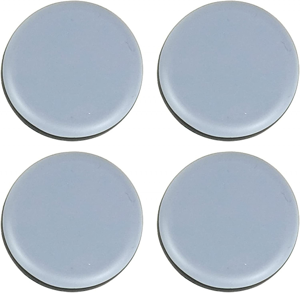 Set de 4 glisoare de mobilier Hasware, ,EVA/polipropilena gri/negru, 50 mm Accesorii pentru mese 2023-09-28