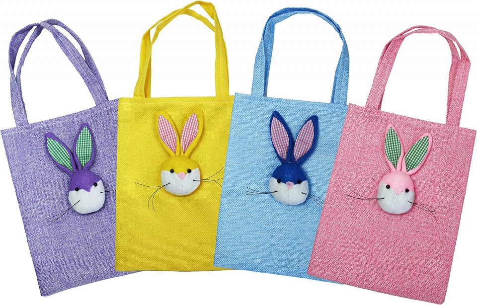 Set de 4 sacose pentru Paste Hooin, poliester, multicolor, 38,1 x 19 cm 381