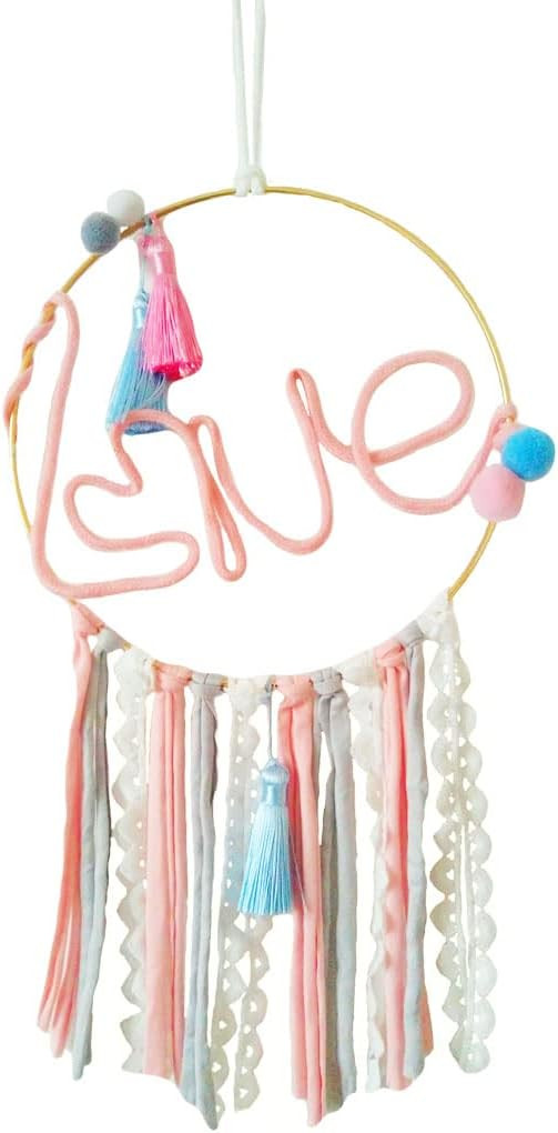 Set de creatie pentru decoratiune suspendata SUQINGDA, metal/textil, multicolor, 26 piese