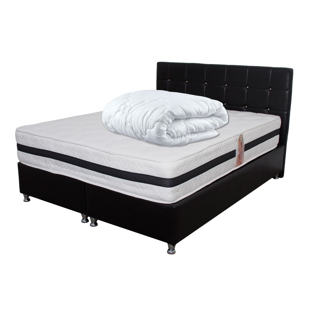 Set Saltea Super Lux Ortopedica Forte TULIP plus Pilota microfibra iarna 180x200, 160x200x30