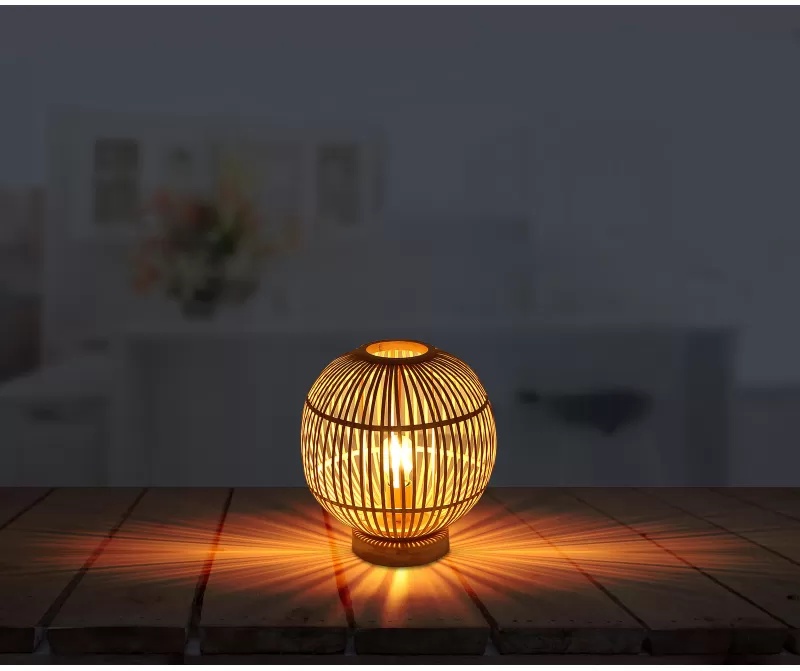 Veioza Globo Lighting Hildegard, 1xE27, crem