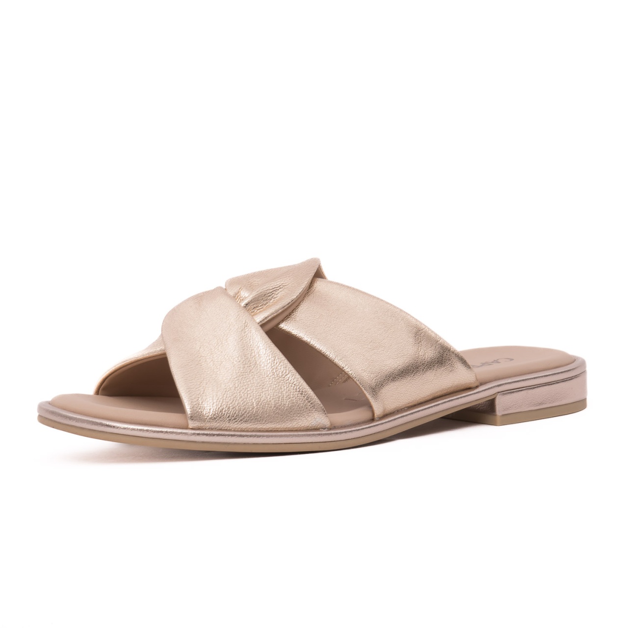Papuci dama din piele naturala, Caprice, 9-27100-42