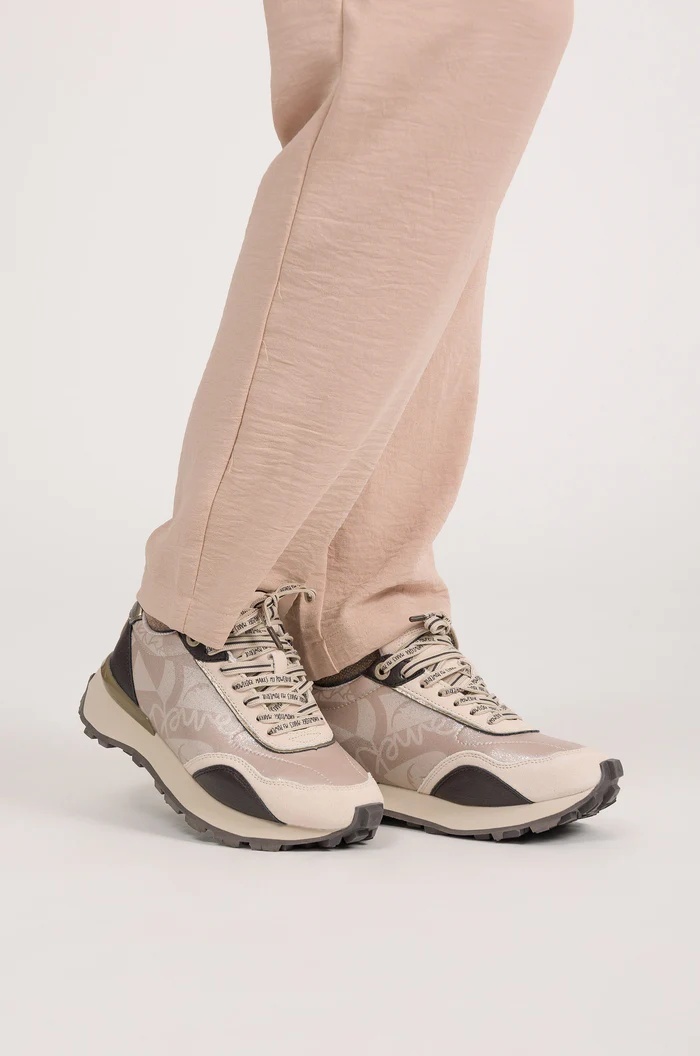 Sneakers Damă Anekke 42390-362 - Design Artistic Bej...