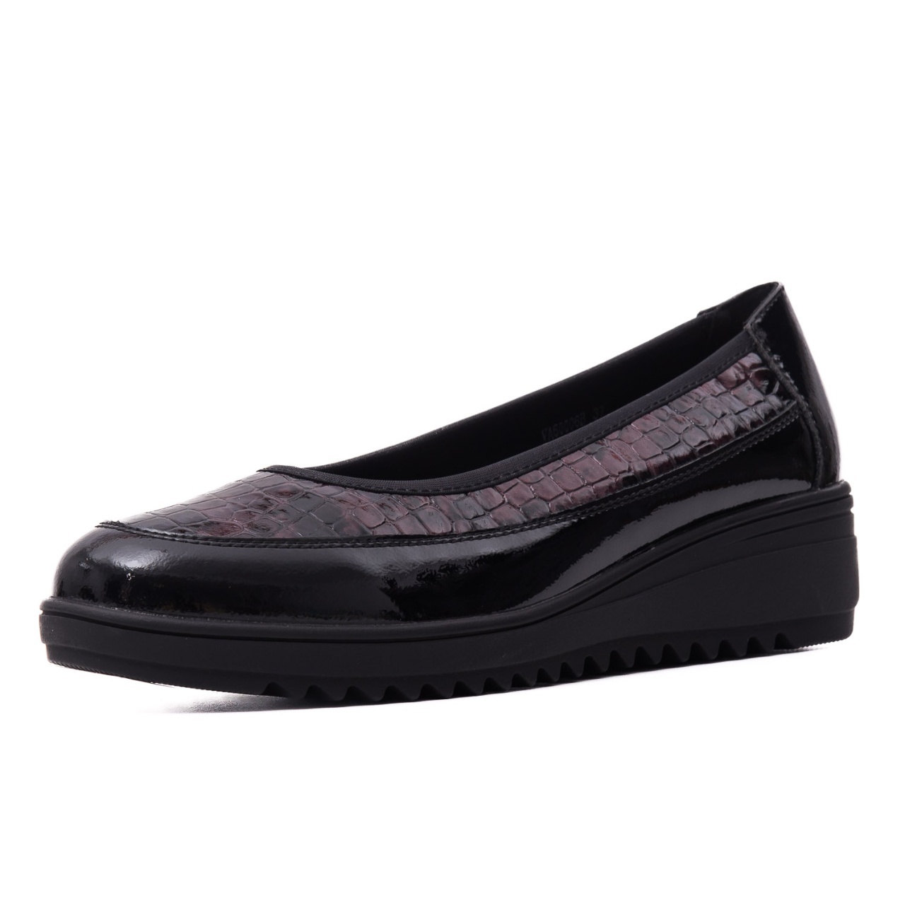 Pantofi dama din piele naturala lacuita, Karisma, V4...