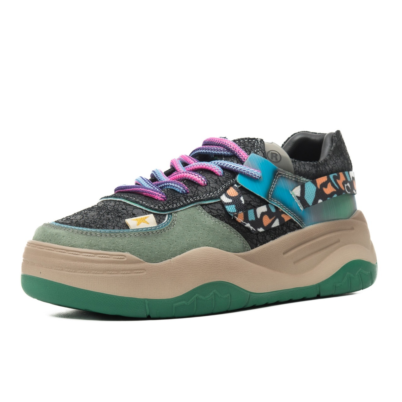 Pantofi dama sport din piele ecologica, Feeling S001...