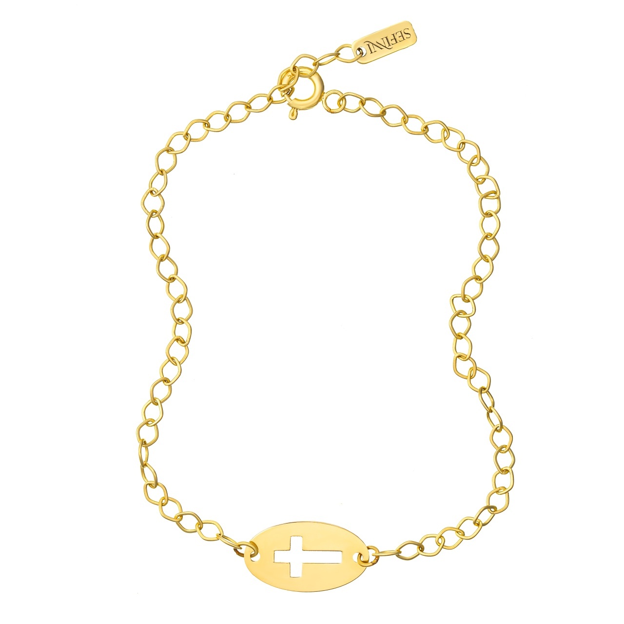 Bratara Religion cu zale din AUR 14K