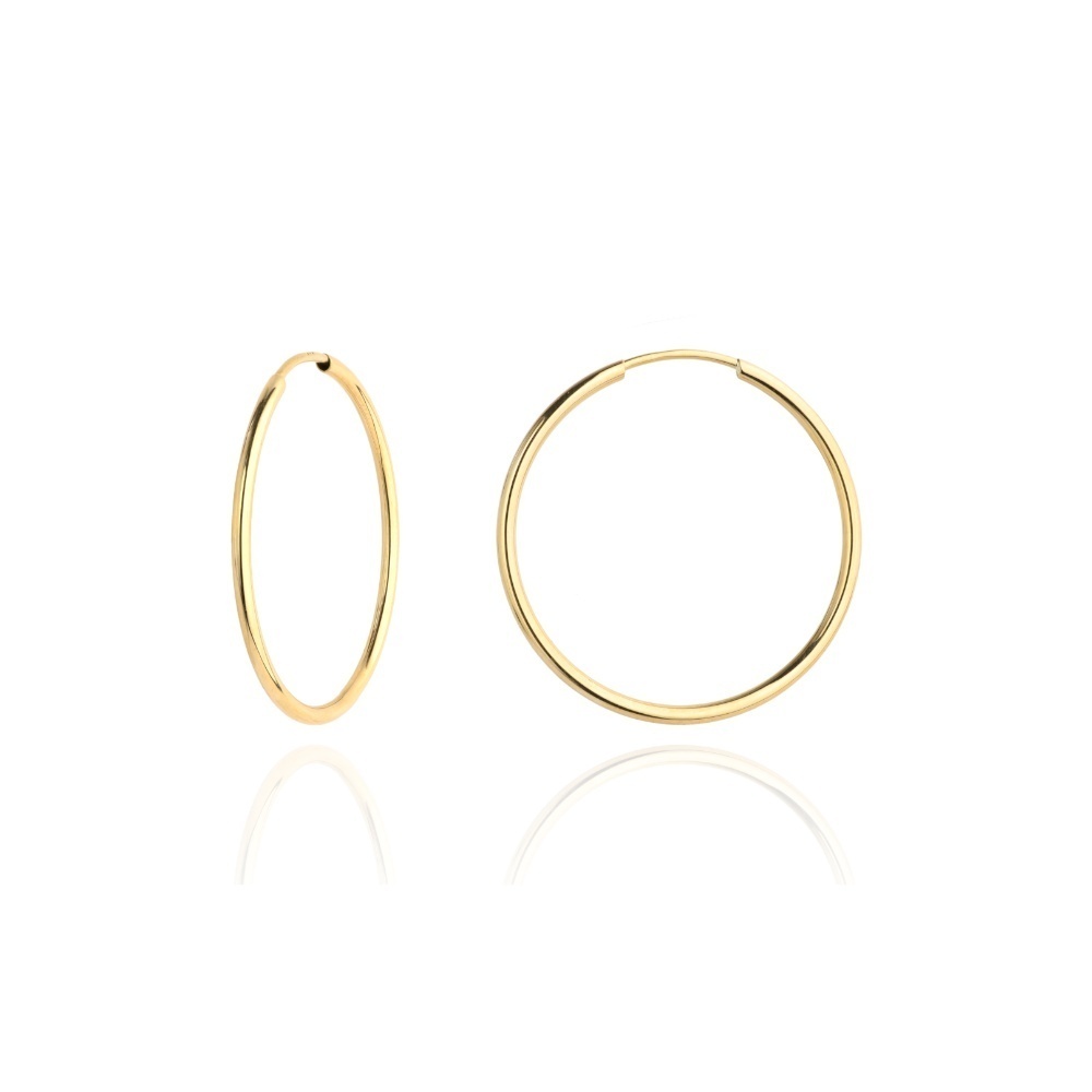 Cercei Creole Aur 14k, 2.2cm