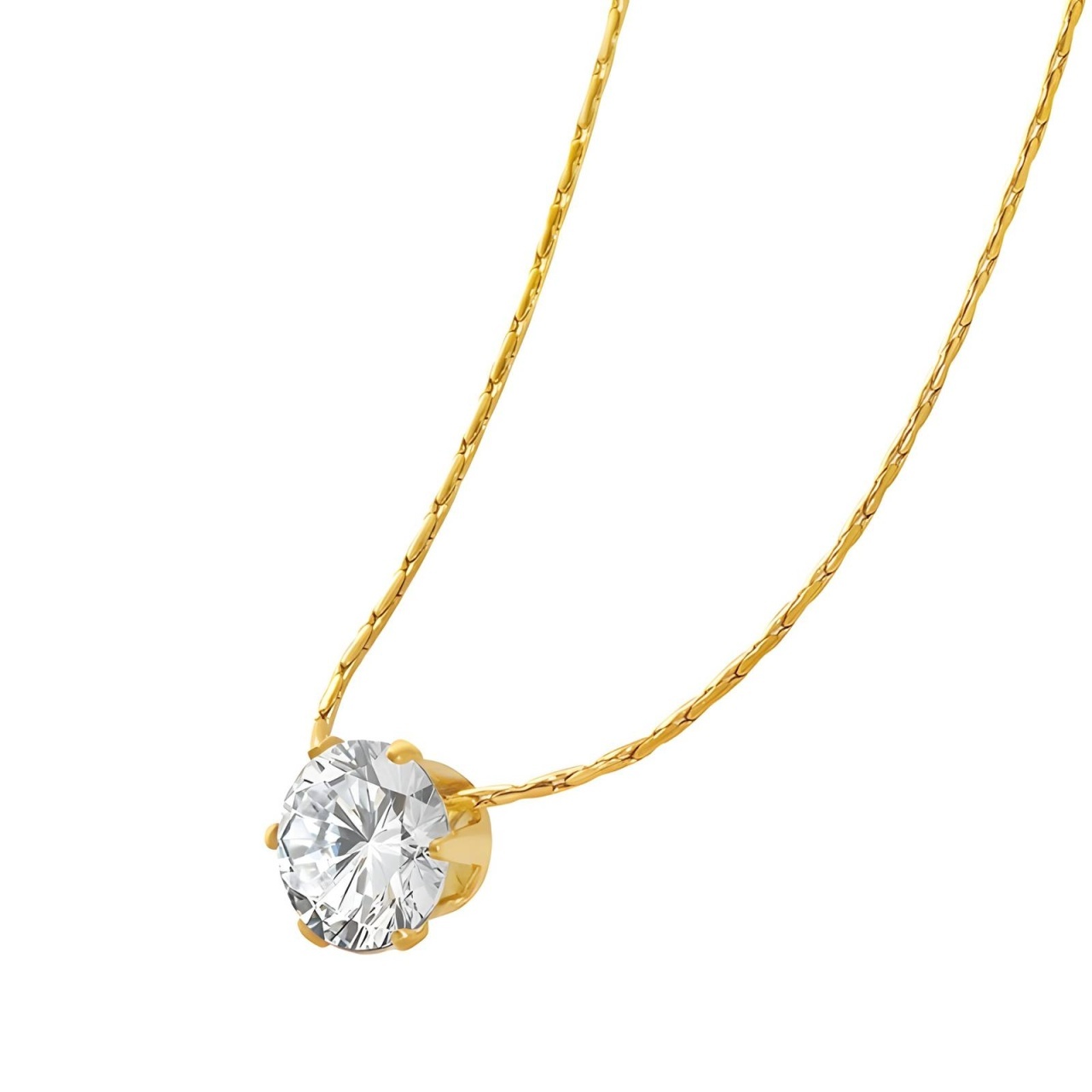 Colier Finesse din Inox placat cu AUR 18K