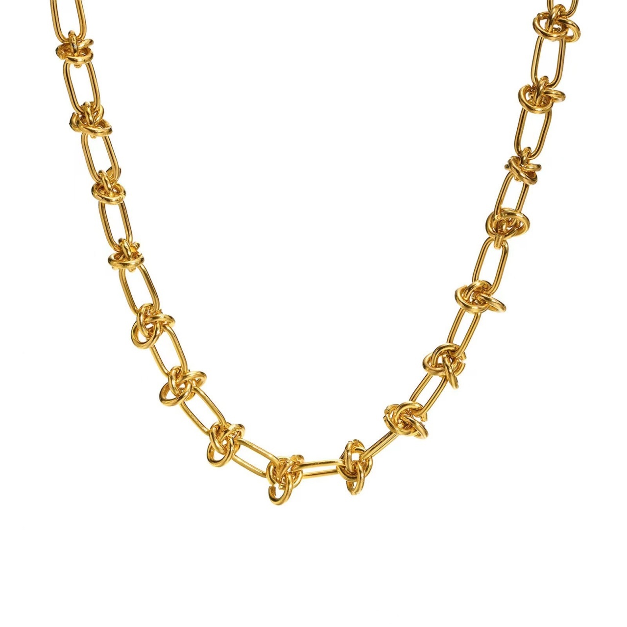 Lant Perffecto din Inox placat cu AUR 18K